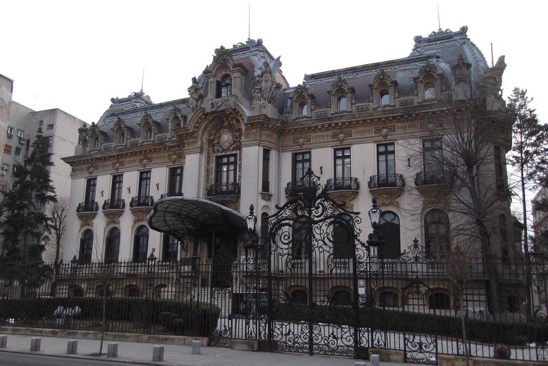 Bucharest elegant baroque building — Two for the Row'd